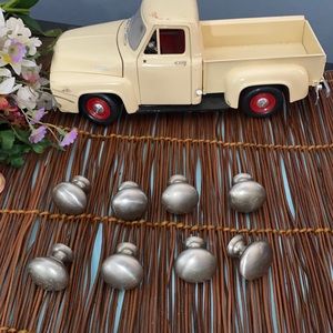 Silver Tone Metal Draw pulls-8